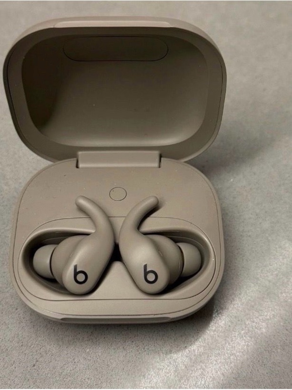 Beats Powerbeats Fit Wireless Earbuds - Gravel Gray